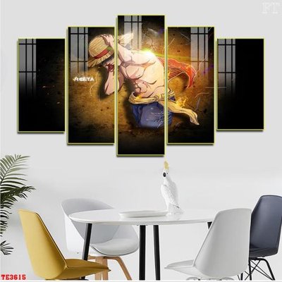 File tranh File tranh trẻ em one piece TE3615 (bản gốc) in lụa dán tường