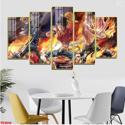 File gốc File tranh trẻ em one piece TE3642 (in 3D) cho trang trí