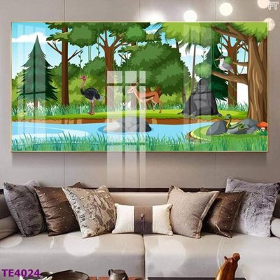 Tải file gốc File tranh trẻ em rừng động vật TE4024 (bản PSD) gốc