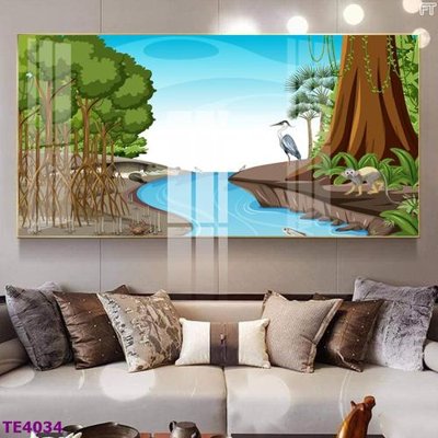 File gốc File tranh trẻ em rừng động vật TE4034 (PNG) trong suốt (transparent)