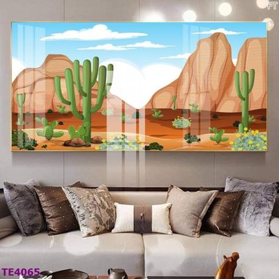 Hình ảnh file gốc in trần nhà File tranh trẻ em rừng động vật TE4065