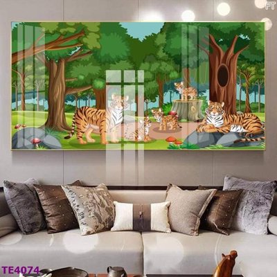 File in mica File tranh trẻ em rừng động vật TE4074 (ảnh gốc) đẹp