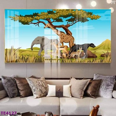 File gốc File tranh trẻ em rừng động vật TE4127 (ảnh chi tiết) để in ấn