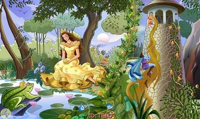 File ảnh gốc File tranh trẻ em TE417 (chuyên in mica)