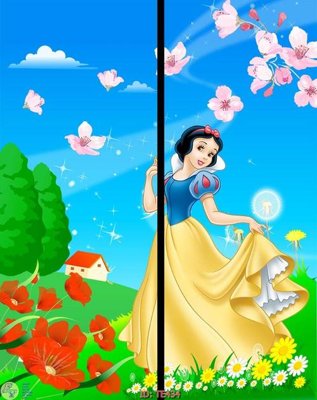 File PSD File tranh trẻ em TE434 (gốc) cho in quảng cáo