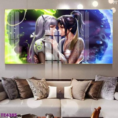 Tải file File tranh trẻ em TE4385 (gốc) chủ đề hoa sen