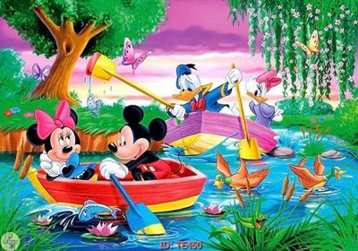 File gốc File tranh trẻ em TE450 (in lụa) cao cấp