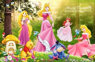 File in lụa File tranh trẻ em TE460 (tân cổ điển) File tranh trẻ em TE460