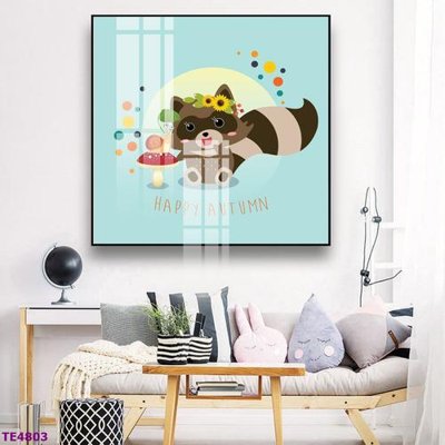 File in trần File tranh trẻ em TE4803 (bản gốc 3D) sống động