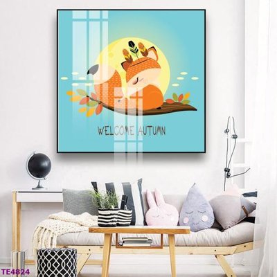 File in trần File tranh trẻ em TE4824 (bản gốc 3D) sống động