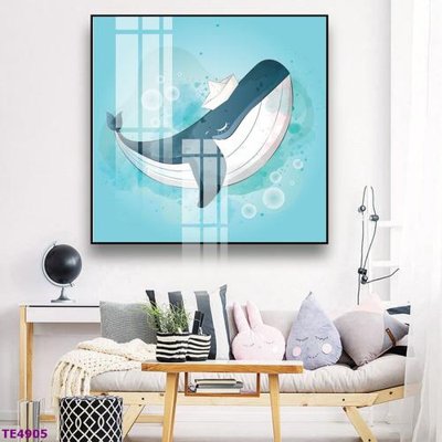 File gốc File tranh trẻ em TE4905 (in tráng gương) ốp tường