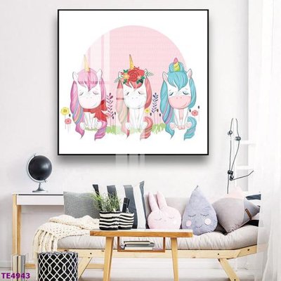 File gốc File tranh trẻ em TE4943 (in lụa) trang trí tường