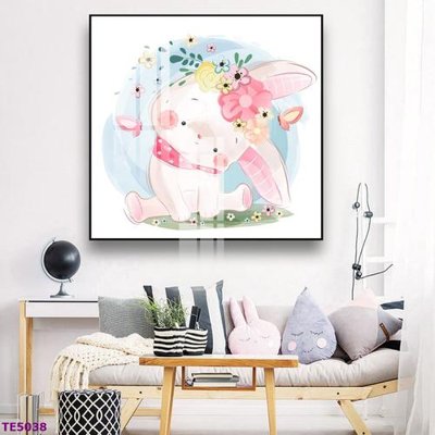 Tải file File tranh trẻ em TE5038 (PSD) cho in tranh kính