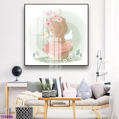 File gốc File tranh trẻ em TE5058 (in tráng gương) sang trọng