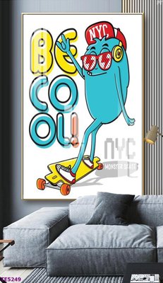 Download file File tranh trẻ em TE5249 (gốc) in mica ốp bếp