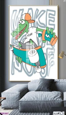 File in ấn File tranh trẻ em TE5357 (bản gốc) cao cấp