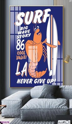 File gốc File tranh trẻ em TE5375 (in mica) làm quà tặng