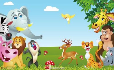 File gốc File tranh trẻ em TE581 (phong cách) tối giản