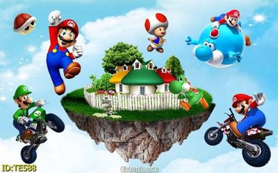 File gốc File tranh trẻ em TE588 (phiên bản chuẩn) để in ấn