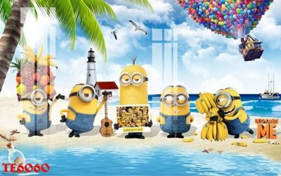 File gốc File tranh trẻ em 3d TE6060 (in lụa) chi tiết cao