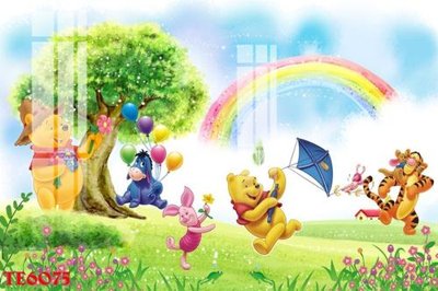 File gốc in ấn File tranh trẻ em 3d TE6075 chuẩn màu CMYK