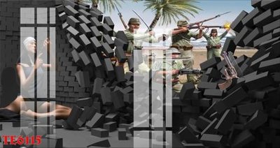 File tranh gốc File tranh trẻ em 3d TE6115 chủ đề hiện đại