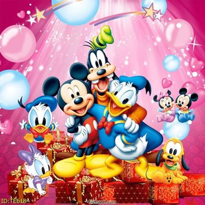 File tranh File tranh trẻ em TE618 (bản gốc) treo phòng ăn