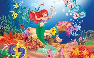 File tranh gốc in trần nhà File tranh trẻ em TE642 3D