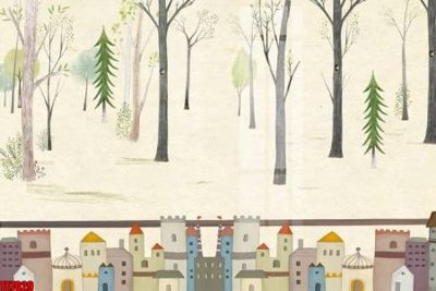 Tải file tranh File tranh tường nền trẻ em 3d TE7029 (gốc) tại Filetranh.com