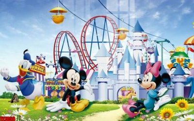 File gốc File tranh tường nền trẻ em 3d TE7058 (in lụa) tranh mã đáo