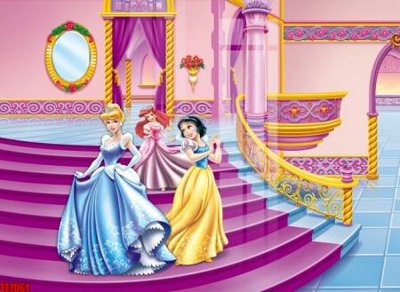 File gốc File tranh tường nền trẻ em 3d TE7061 (in tráng gương) sang trọng