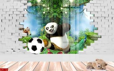 Download file File tranh tường nền trẻ em 3d TE7077 (gốc) in mica cao cấp