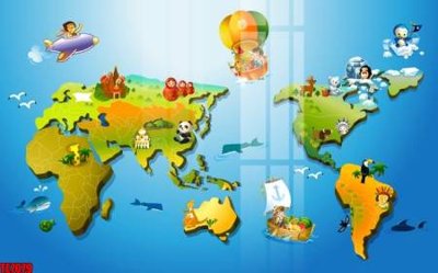 File ảnh File tranh tường nền trẻ em 3d TE7079 (gốc) in decal dán tường