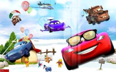 File tranh File tranh tường nền trẻ em 3d TE7088 (gốc) chủ đề thiên nhiên