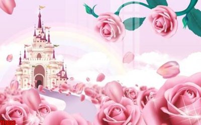 File in mica File tranh tường nền trẻ em 3d TE7093 (bản gốc) siêu trong