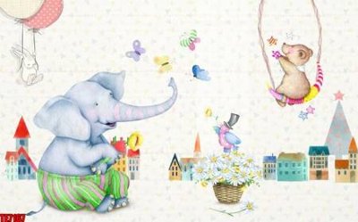 File in mica File tranh tường nền trẻ em 3d TE7167 (bản gốc) siêu trong