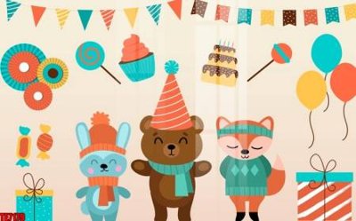 File gốc File tranh tường nền trẻ em 3d TE7179 (phong cách) tối giản