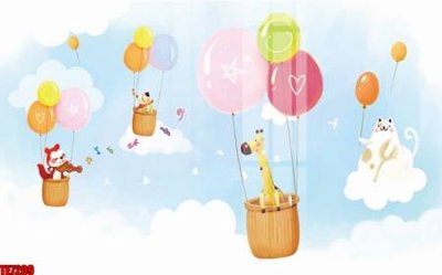 File in mica File tranh tường nền trẻ em 3d TE7209 (bản gốc) sắc sảo