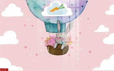 File ảnh File tranh tường nền trẻ em 3d TE7213 (gốc) cho trang trí nội thất