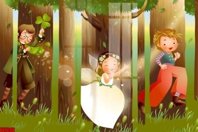 File tranh File tranh tường nền trẻ em 3d TE7242 (bản gốc) in lụa dán tường