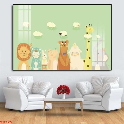 File PSD File tranh trẻ em TE725 (nguyên gốc) chất lượng cao