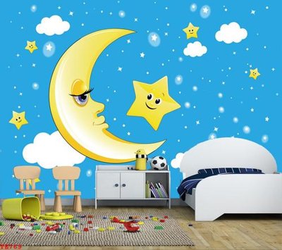 File in trần File tranh trẻ em TE769 (bản gốc) hoa văn