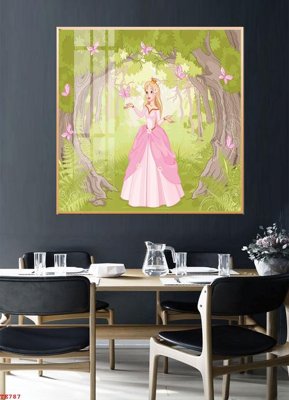 File tranh File tranh trẻ em TE787 (file gốc) chủ đề phong thủy