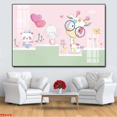 File tranh File tranh trẻ em TE809 (gốc) chủ đề con người