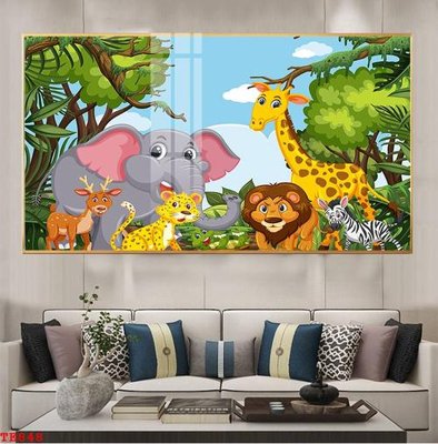 Download file File tranh trẻ em TE848 (gốc) in mica cao cấp