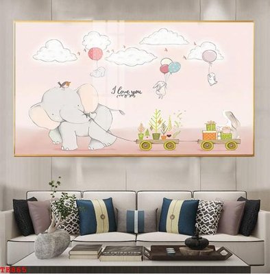 File gốc File tranh trẻ em TE865 (dành cho trang trí nội thất)