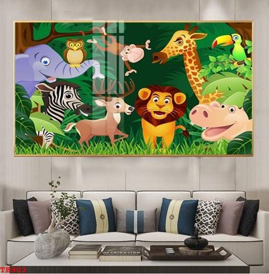 File in trần File tranh trẻ em TE902 (bản gốc) phong cảnh