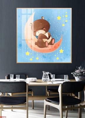 File tranh in trần 3D File tranh trẻ em TE973 (ảnh gốc)