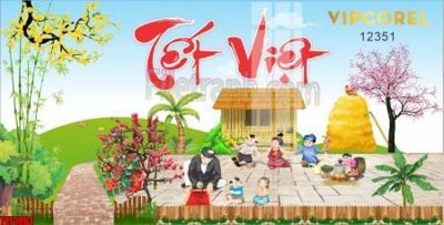 File tranh file in banner tết 2025 phông tết tất niên khai xuân chúc mừng năm mới 2025 TET1061 (bản gốc) in lụa 3D