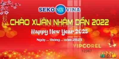 File tranh file in banner tết 2025 phông tết tất niên khai xuân chúc mừng năm mới 2025 TET1077 (bản gốc) in lụa 3D